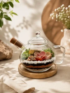Coffee Kettle Terrarium