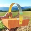 Eco-friendly cardboard gifting basket and gifting tray by Wild Roots Gifting – sustainable gift packaging in Delhi NCR and Dehradun