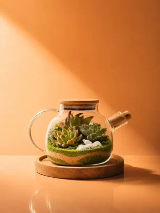Tea kettle Terrarium