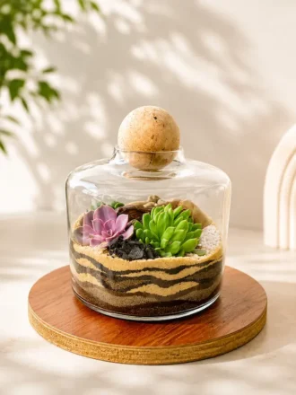 Volcano Jar Terrarium (7 Inches): Best for Gifting