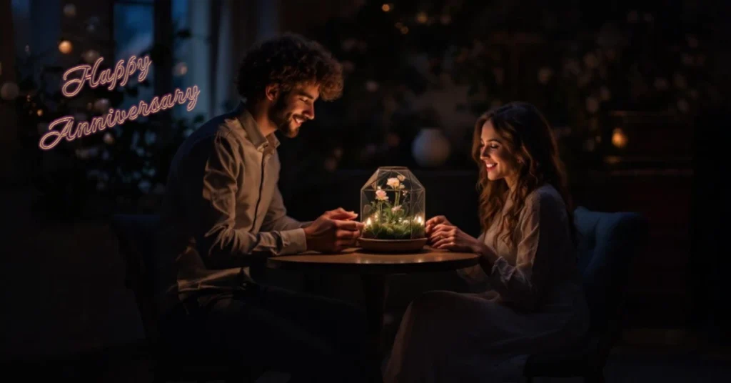 Best anniversary gift: terrarium