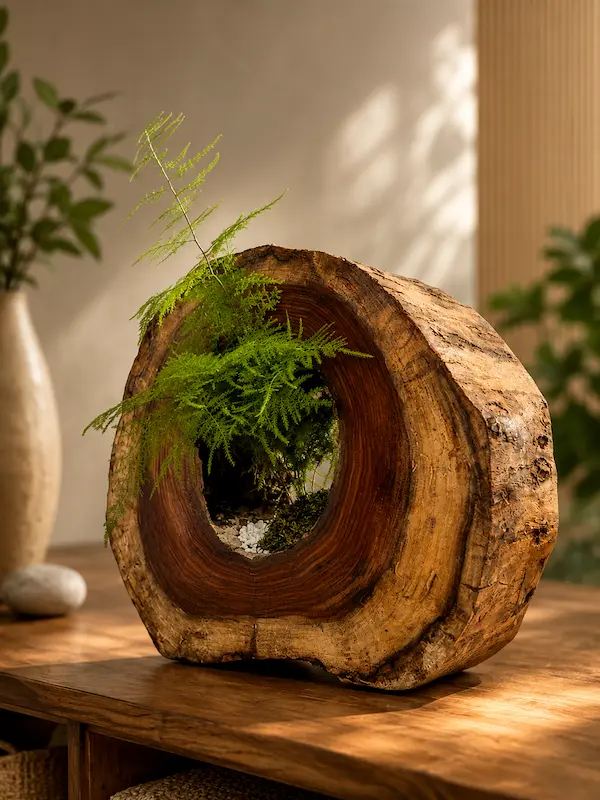 Sheesham Wood Hollow Trunk Bonsai - Image 2