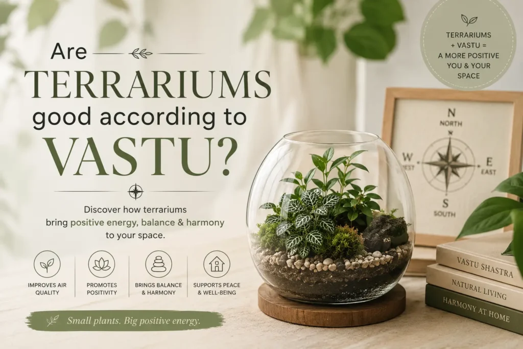 terrariums good according to vastu