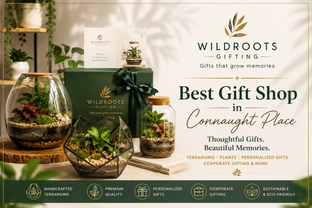 best gift shop in Connaught Place Delhi Wild Roots