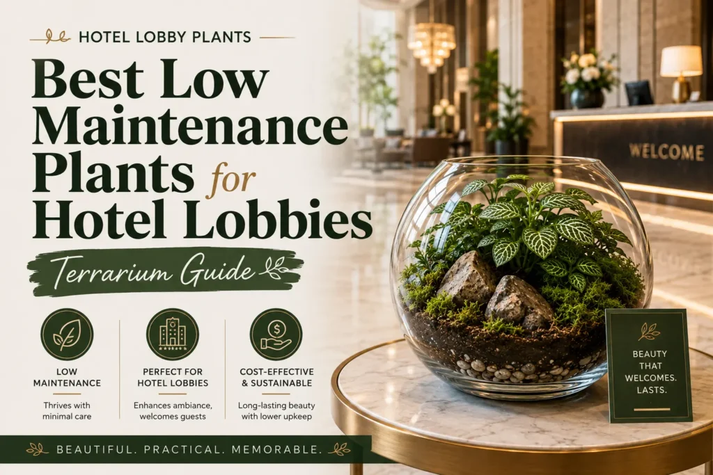 plants for hotel lobby