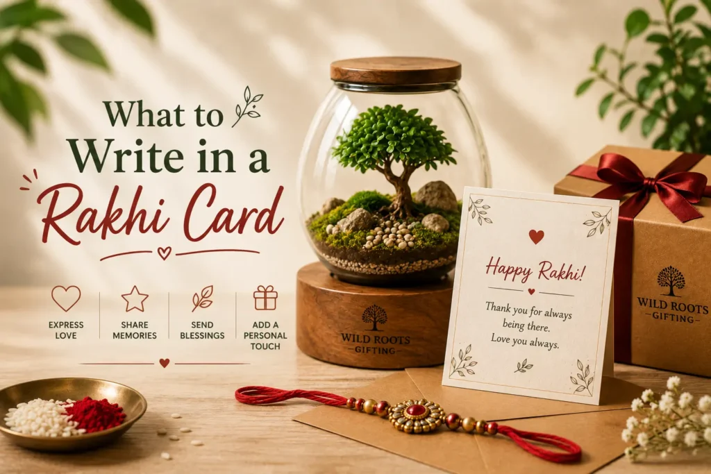What to Write in a Rakhi Card