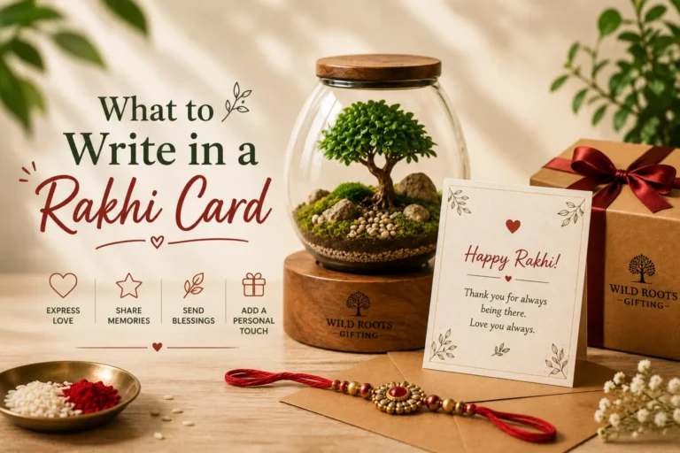 What to Write in a Rakhi Card