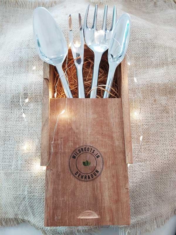 Aluminium Mini Gardening Tools (Set of 4) by Wild Roots